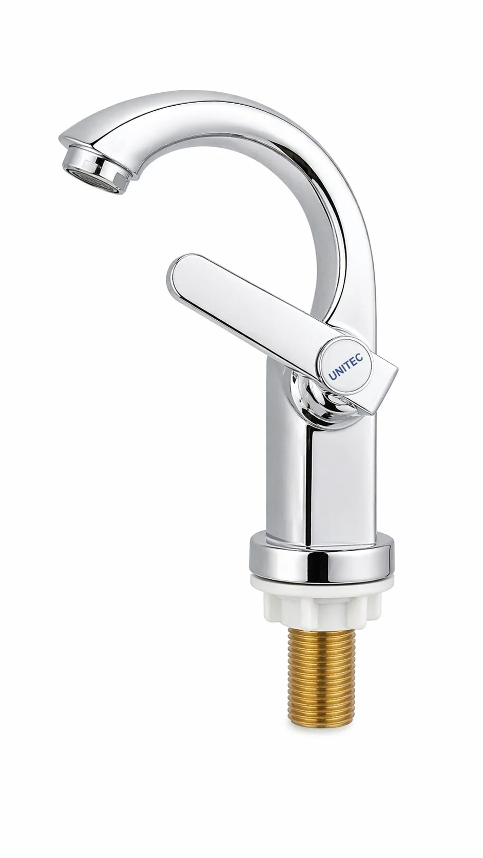 Llave p/lavamanos unitec cromada